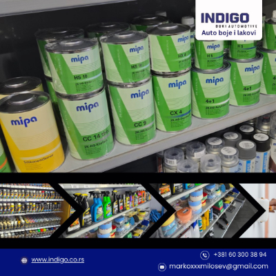 Auto boje i lakovi - INDIGO
